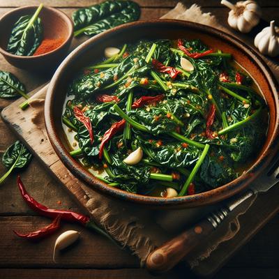 Image of Spicy Swiss Chard or Spinach