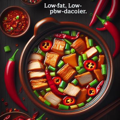 Image of Spicy Szechwan Pork Stew Low Fat Low Calorie