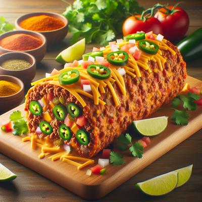 Image of Spicy Taco Cheese Log