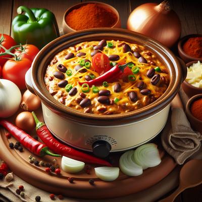 Image of Spicy Tailgate Dip for the Crock Pot or Slow Cooker