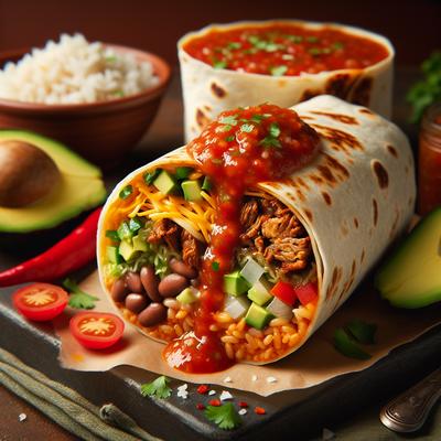 Image of Spicy Tex Mex Burrito
