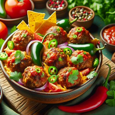 Image of Spicy Tex Mex Meatballs