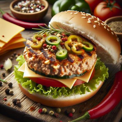 Image of Spicy Texas Tuna Burgers