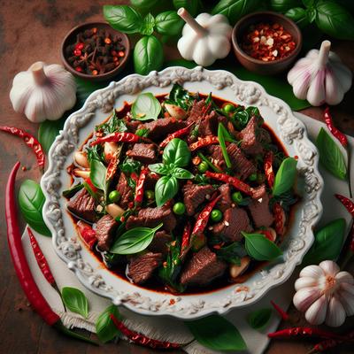 Image of Spicy Thai Basil Beef