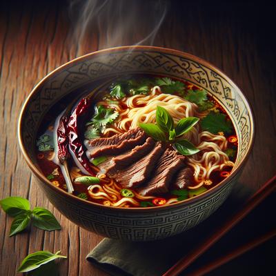 Image of Spicy Thai Beef Noodle Soup