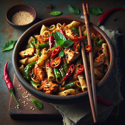 Image of Spicy Thai Chicken Pasta