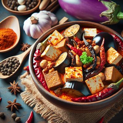 Image of Spicy Thai Eggplant Tofu
