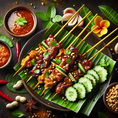 Image of Spicy Thai Meat Satay Skewers No Peanuts