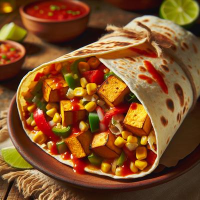 Image of Spicy Tofu Burritos