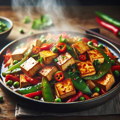 Image of Spicy Tofu Stir Fry