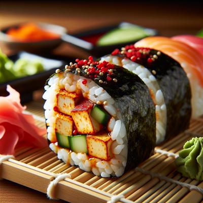 Image of Spicy Tofu Sushi