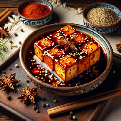 Image of Spicy Tofu with Sesame and Five Spices