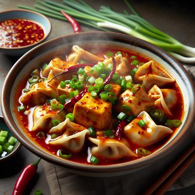 Image of Spicy Tofu Wontons