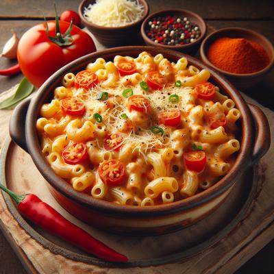 Image of Spicy Tomato Macaroni and Cheese