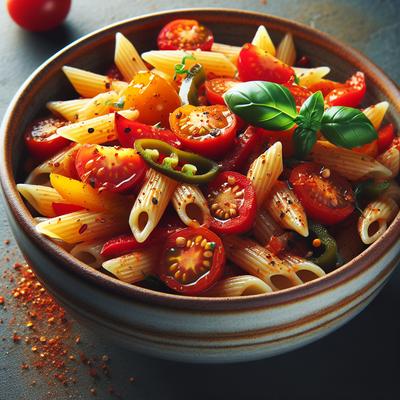 Image of Spicy Tomato Pasta Salad
