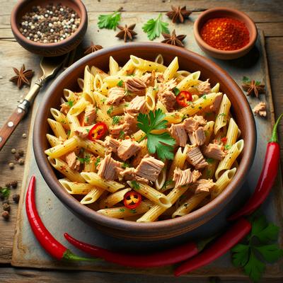 Image of Spicy Tuna Pasta Toss W W 6 Points