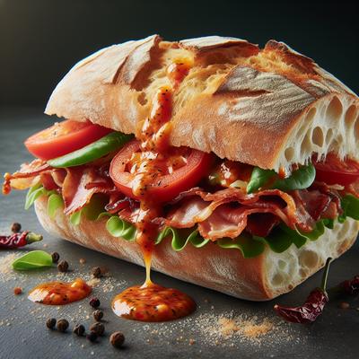 Image of Spicy Tuscan Ciabatta
