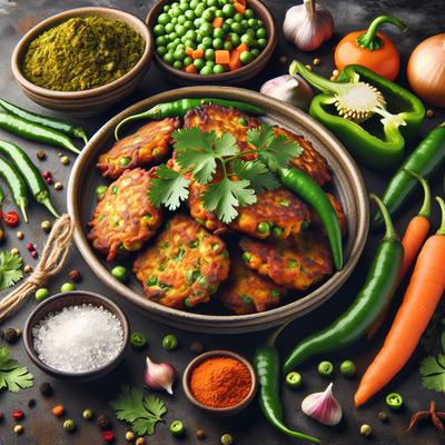 Image of Spicy Vegetable Fritters