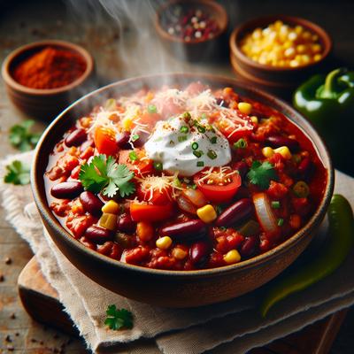 Image of Spicy Vegetarian Chili
