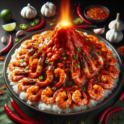 Image of Spicy Volcano Shrimp