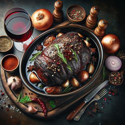 Image of Spicy Wine Roast for Slow Cookers