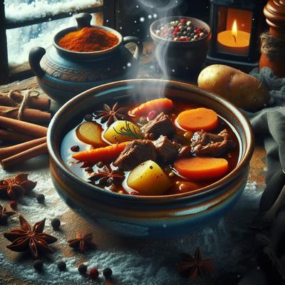 Image of Spicy Winter's Stew Soup