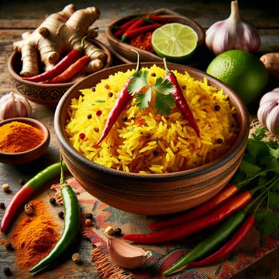 Image of Spicy Yellow Rice