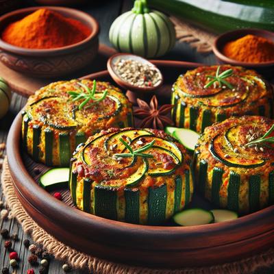 Image of Spicy Zucchini Cakettes Vegan Friendly