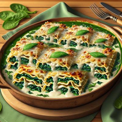 Image of Spinach Alfredo Lasagna
