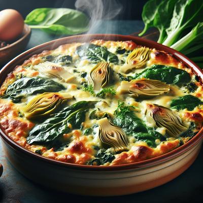 Image of Spinach and Artichoke Casserole