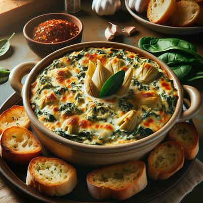 Image of Spinach and Artichoke Dip