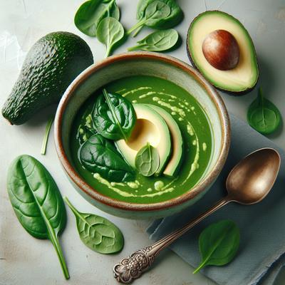 Image of Spinach and Avocado Soup