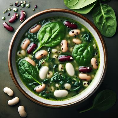 Image of Spinach and Bean Soup