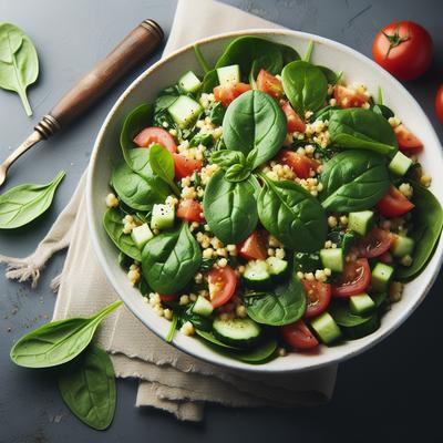 Image of Spinach and Bulgar Salad