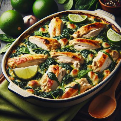 Image of Spinach and Chicken Casserole