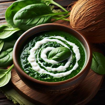 Image of Spinach and Coconut Soup