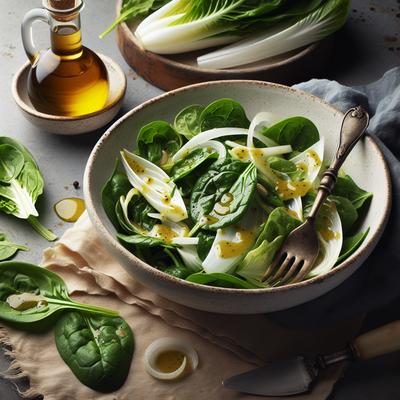 Image of Spinach and Endive Salad with Frangelico Vinaigrette