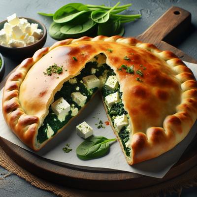 Image of Spinach and Feta Calzone