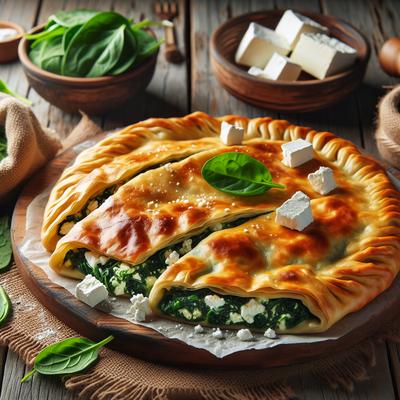 Image of Spinach and Feta Gozleme