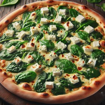 Image of Spinach and Feta Pizza