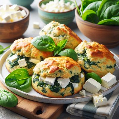 Image of Spinach and Feta Scones