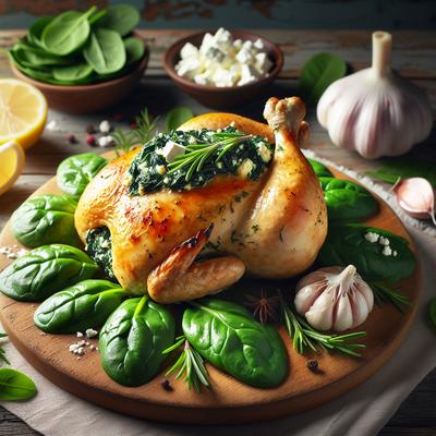 Image of Spinach and Feta Stuffed Chicken