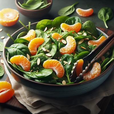 Image of Spinach and Mandarin Orange Salad