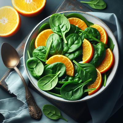 Image of Spinach and Orange Salad