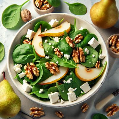 Image of Spinach and Pear Salad