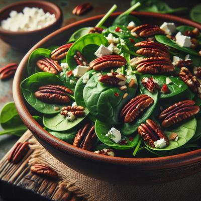 Image of Spinach and Pecan Salad