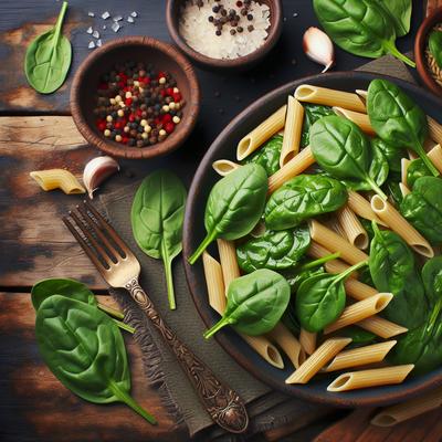 Image of Spinach and Penne
