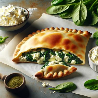 Image of Spinach and Ricotta Calzone