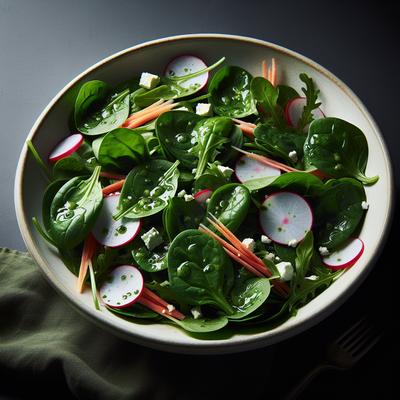 Image of Spinach and Watercress Salad