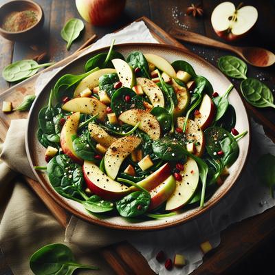 Image of Spinach Apple Toss